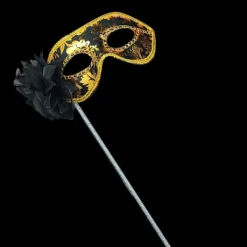 Festmasker Venetiansk maskerad BLÅ><noscript><img width=