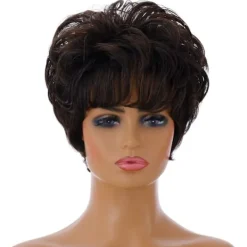 Festperuker Vågigt hår med lockigt hår><noscript><img width=