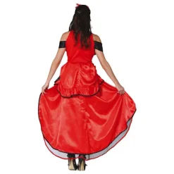 Fiestas Guirca Dam Can-Can Kostymset S Röd/Svart S> Dräkter
