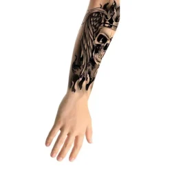 Fiestas Guirca Dödskalle Temporär Tatuering One Size Svart One Size><noscript><img width=