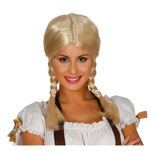 Fiestas Guirca Flätad Peruk One Size Blond One Size> Peruker