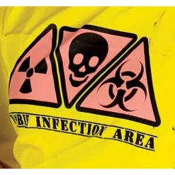 Fiestas Guirca Radioaktiv Kostym L Gul L><noscript><img width=