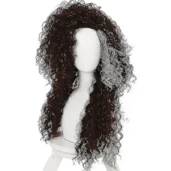 Filmkaraktär Bellatrix Lestrange Lång Brun Blandad Vågig Peruk Bella Peruker Värmebeständig Cosplay Kostym Peruk + Perukmössa><noscript><img width=