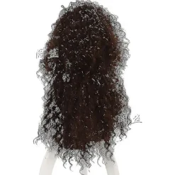 Filmkaraktär Bellatrix Lestrange Lång Brun Blandad Vågig Peruk Bella Peruker Värmebeständig Cosplay Kostym Peruk + Perukmössa><noscript><img width=