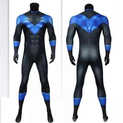 Filmtrogen Batman Red Hood Nightwing Cosplay Kostym Kroppsdräkt Superhjälte M><noscript><img width=