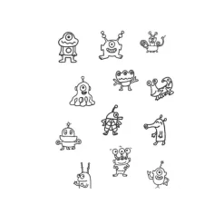 Finger Temporära Tatuering Klistermärken Långvariga Vattentäta Mini Tatuering Klistermärken Stjärna I8M5> Smink