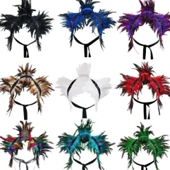 Fjädercape Fjädersjal LILA><noscript><img width=