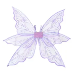 Fjärilsvingar för vuxna och barn, glittrande genomskinliga älvvingar> Tillbehör