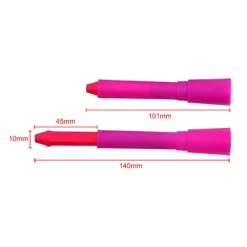 Fluorescerande Kroppsmålningskritor Tvättbara Luminescerande Pigment för Ansikte och Kropp><noscript><img width=