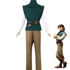 Flynn Rider Trassel Rapunzel Karneval Maskerad Cosplay Kostym Prinsessa Vuxen Endast Peruk One Size><noscript><img width=