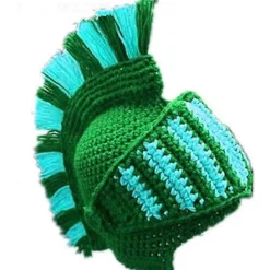 W Flyou Peruk Skägg Mössor Handgjorda Stickade Varma Vintermössor Skid Rolig Mask Mössa för Män Kvinnor, 02> Peruker