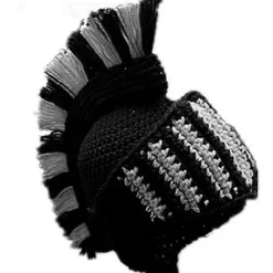 W Flyou Peruk Skägg Mössor Handgjorda Stickade Varma Vintermössor Skid Rolig Mask Mössa för Män Kvinnor, 02><noscript><img width=