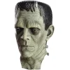 Frankenstein Halloween Horror Mask Rökare Clown Husky Hund Mask Demon Oxhuvud Clown Mask> Masker