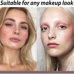 Freckle Tattoo Stickers - 20 st, Freckle Tattoo, Freckle Patches, Vattentät Realistisk Tillfällig> Smink