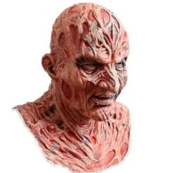 LEIGELE Freddy Krueger Latex Mask Karneval Halloween Realistisk Vuxenfest Läskig Cosplay Prop (LGL)><noscript><img width=
