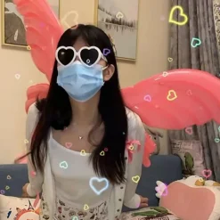 HEET Färgglad ängel fjärilsving ballong grattis på födelsedagen barn D A12><noscript><img width=