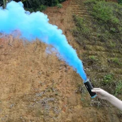 Färgglad Rök Effekt Show Rök Fotografi Rekvisita Dragring Typ Färg Rök Tub Bomb Film Special><noscript><img width=