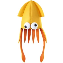 Färgglad Sammet Bläckfisk Hatt Dansuppträdande Rekvisita Under Havet Grattis på Födelsedagen Bläckfiskhattar D> Huvudbonader