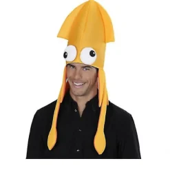 Färgglad Sammet Bläckfisk Hatt Dansuppträdande Rekvisita Under Havet Grattis på Födelsedagen Bläckfiskhattar D><noscript><img width=