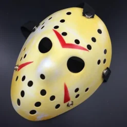 MTK Friday The 13th Jason Mask för Halloween och party - /Röd> Masker