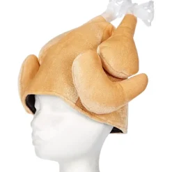 Friterad vuxenhatt, en storlek, brun> Huvudbonader