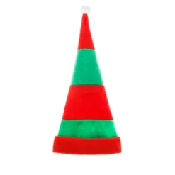 /#/Förlängd röd och grön randig plysch julhatt/#/><noscript><img width=