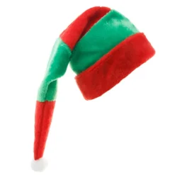 /#/Förlängd röd och grön randig plysch julhatt/#/><noscript><img width=