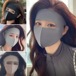 Full Face Solskyddsslöja för Kvinnor, UV-skydd och Skugga för Sommaren яя H8M5> Masker