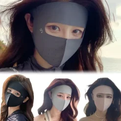 Full Face Solskyddsslöja för Kvinnor, UV-skydd och Skugga för Sommaren яя H8M5><noscript><img width=