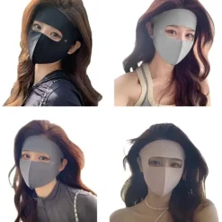 Full Face Solskyddsslöja för Kvinnor, UV-skydd och Skugga för Sommaren яя H8M5><noscript><img width=