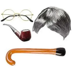 Gammal Dam Kostymset Mormor för Dam Halloween Utklädnad (StyleC)><noscript><img width=