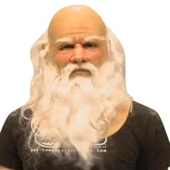 /#/Gammal silikonmask - Ekologisk tomtemask - Giftfri - Halloween/#/-FA-> Masker