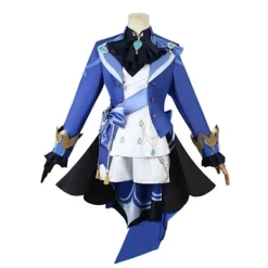 Genshin Impact Fountain Cosplay Kostym Hel Huva Mönster Tyg Focalors Uniform Cosplay Peruk XL><noscript><img width=