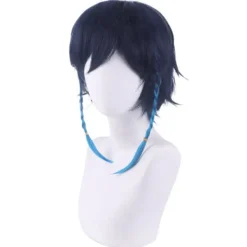 Genshin Impact Peruk Barbatos Flätad Perukmössa> Peruker