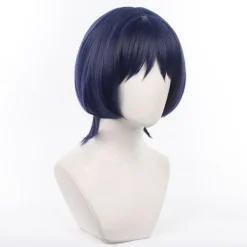 HEET Genshin Impact Wanderer Cosplay Peruk Värmebeständig syntetisk Wi><noscript><img width=