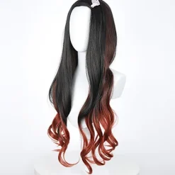 Ghost Blade cos peruk med rosa rosett dekorerad köksdörr You Dou><noscript><img width=