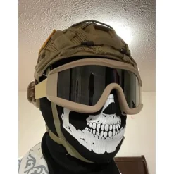 Ghost Mask Skull Balaclava MW2 Skelettdräkt Full Head Ski Snood Mask Stickad Vindtät för Cykel Skateboard Motorcykel Snowboard Utomhus Sport><noscript><img width=