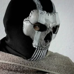 Ghost Mask V2 - Operator MW2 airsoft COD Cosplay Airsoft Taktisk Dödskalle Helmask[GPA]> Masker