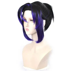 Ghost Slayer Peruk Fjärilsuthållighet Perukmössa Svart Gr[CP]><noscript><img width=