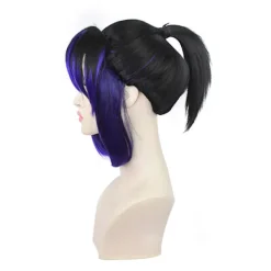 Ghost Slayer Peruk Fjärilsuthållighet Perukmössa Svart Gr[CP]><noscript><img width=