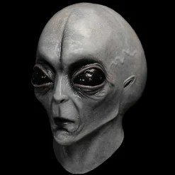 Ghyt Area 51 Alien Grå Mask för Vuxna Halloween><noscript><img width=