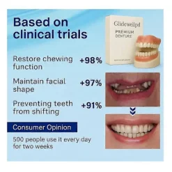 Glidewellpd - Premium Silikonprotes, Smileasego Premium Proteser Hela Munnen><noscript><img width=