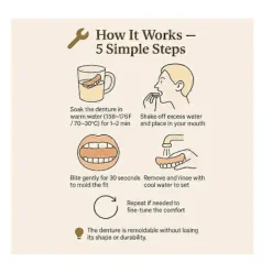 Glidewellpd - Premium Silikonprotes, Smileasego Premium Proteser Hela Munnen><noscript><img width=