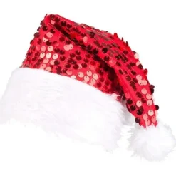 Glitter Julhatt Vuxen One Size Röd><noscript><img width=