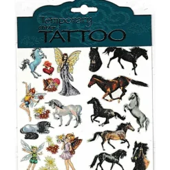 Kariboo Glittriga Tattoos Hästar> Smink