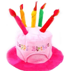 Grattis på födelsedagen Tårta Hatt Grattis på födelsedagen Hatt Plysch Grattis på födelsedagen> Huvudbonader