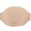 Gravidmage Kostym Memory Foam Realistisk Kardborreknäppning Andningsbar Artificiell Magebula för Fester Scenframträdande 3-4 Månader> Tillbehör