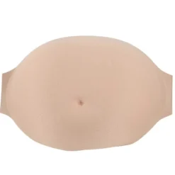 Gravidmage Kostym Memory Foam Realistisk Kardborreknäppning Andningsbar Artificiell Magebula för Fester Scenframträdande 3-4 Månader> Tillbehör