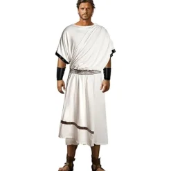 Grekisk toga-dräkt för par (man och kvinna) kvinnor M><noscript><img width=