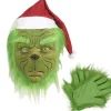 Grinch-dräkt för rollspel, grön monsterdräkt, helkroppsdräkt> Dräkter